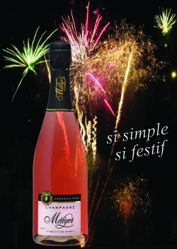 Champagne METEYER Pre & Fils - Harmonie Rose ( ros)