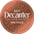 Decanter - Médaille BRONZE Asia